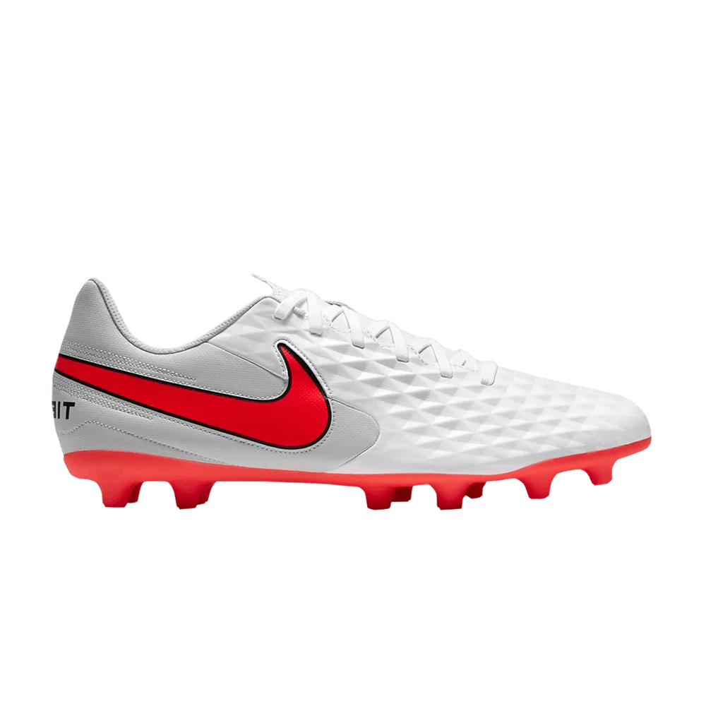Krossovki-Nike-Tiempo-Legend-8-Club-FG-MG-White-Flash-Crimson
