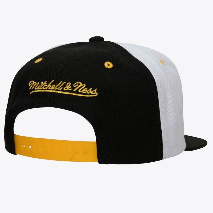 Бейсболка Mitchell & Ness Gold Pittsburgh Penguins Billboard 2 Snapback Hat