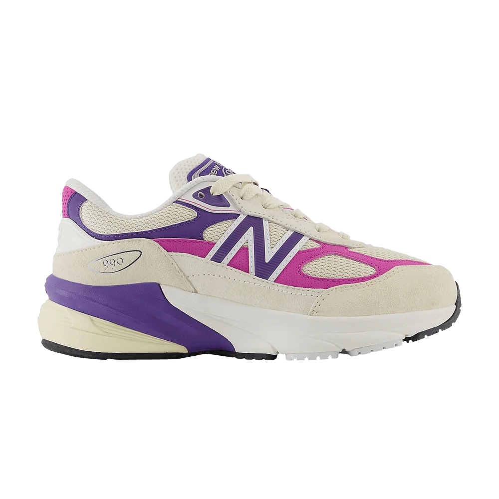 Кроссовки Teddy Santis x New Balance 990v6 Big Kid 'Macadamia Nut Magenta'