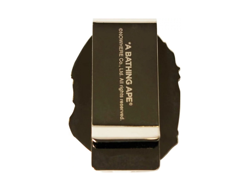 Зажим для денег BAPE Ape Head Money Clip Silver