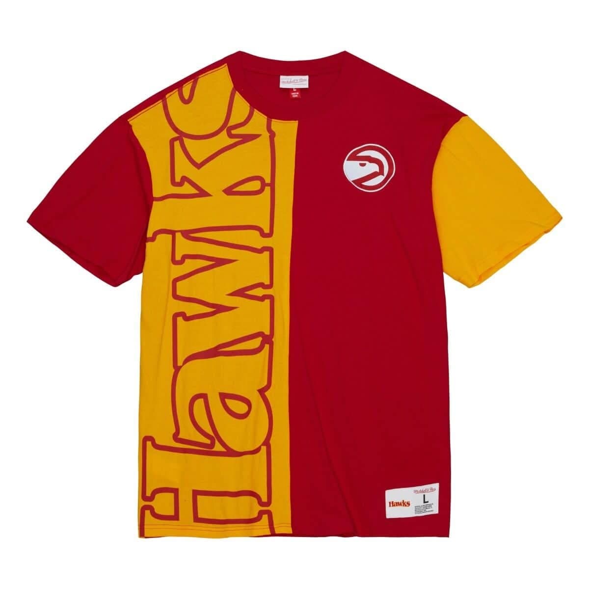 Футболка Mitchell & Ness Play By Play 2.0 SS Atlanta Hawks T-Shirt