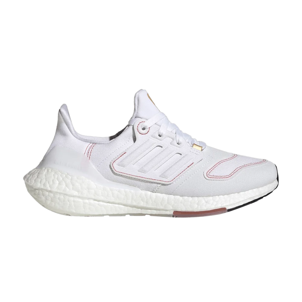Кроссовки Adidas Wmns UltraBoost 22 'White Wonder Red'