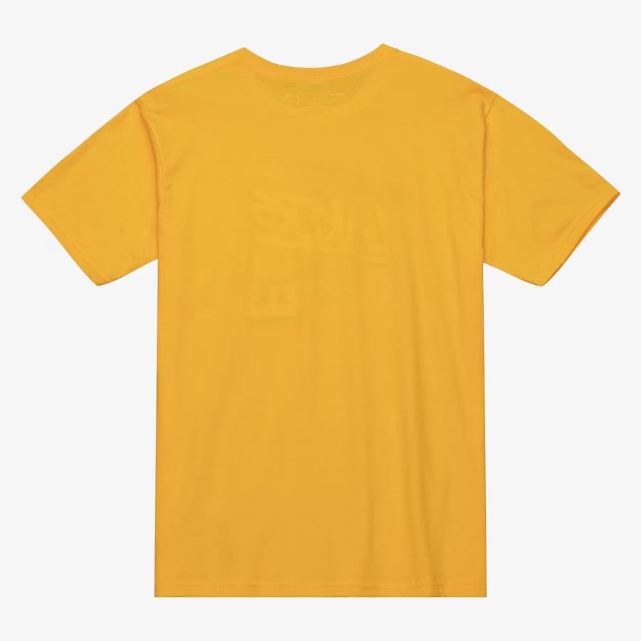 Футболка Mitchell & Ness Gold Boston Bruins Distressed Logo T-Shirt