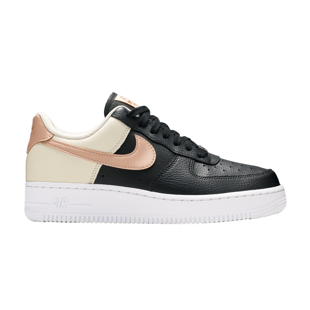 Кроссовки Nike Wmns Air Force 1 '07 'Black Metallic Red Bronze'
