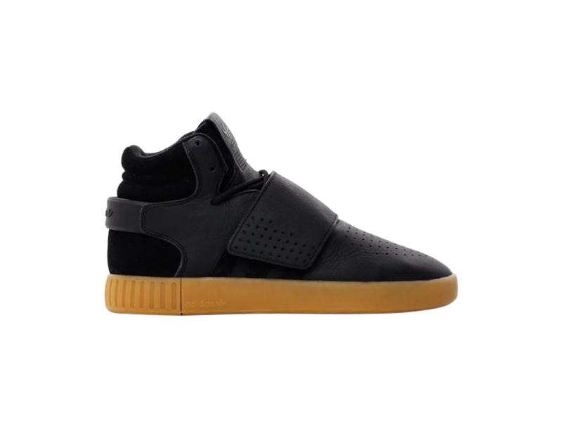 Кроссовки adidas Tubular Invader Strap Black Gum Black