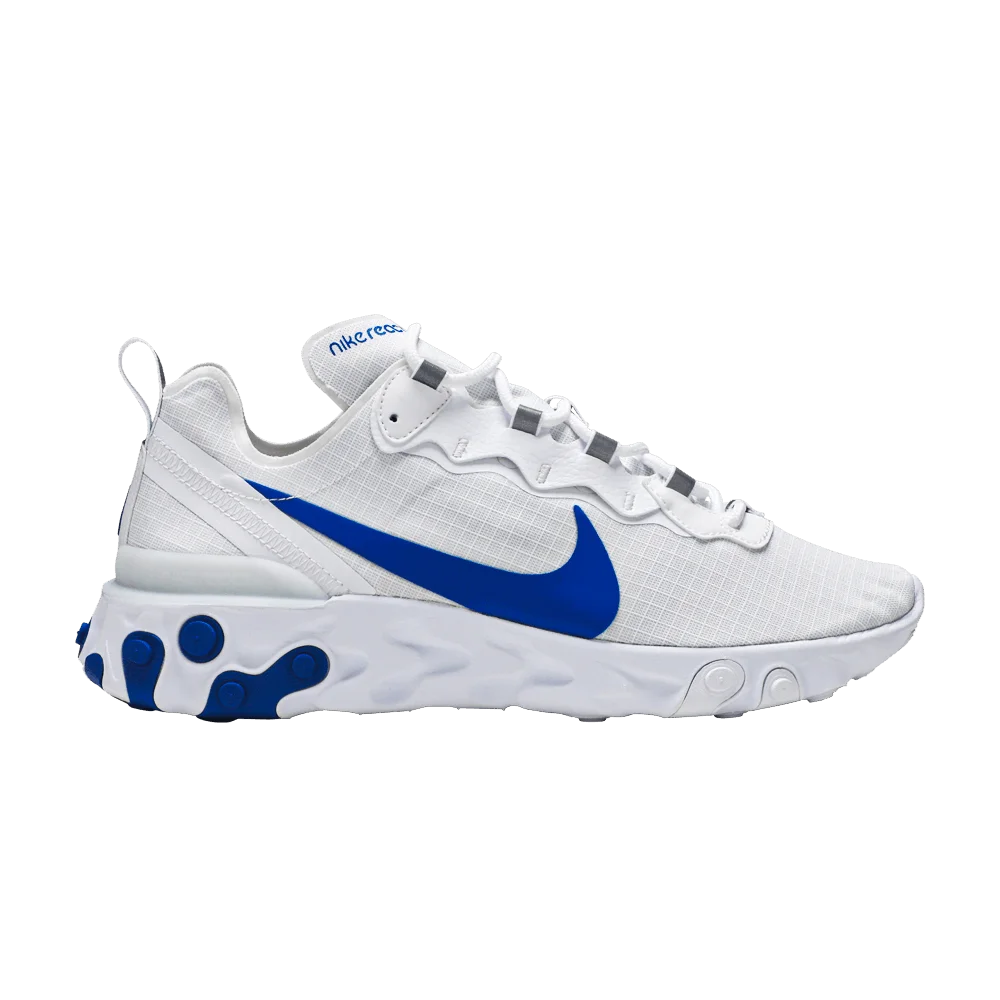 Krossovki-Nike-React-Element-55-White-Game-Royal