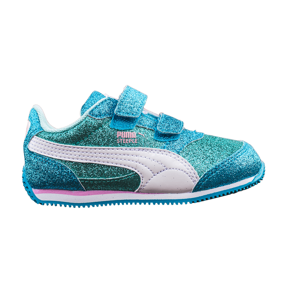 Кроссовки Puma Steeple Glitz Glam V Infant 'Aruba Blue'