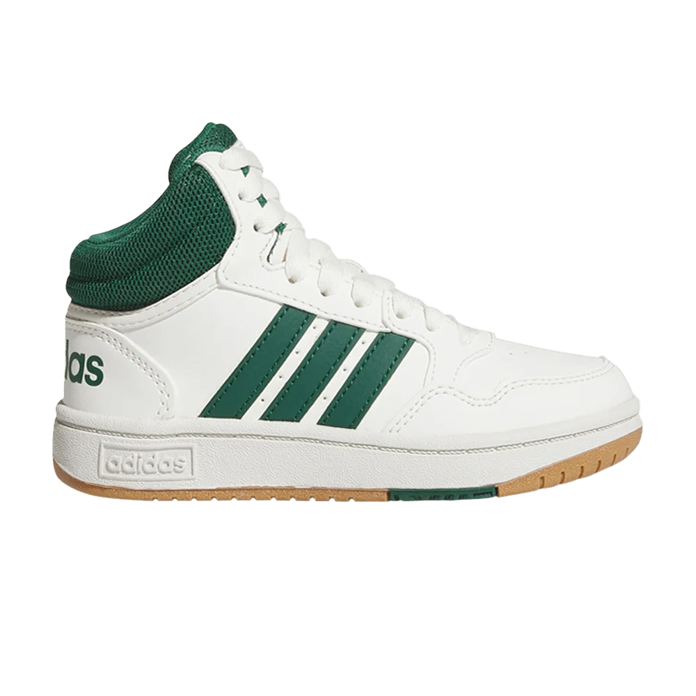 Krossovki-adidas-Hoops-Mid-K-White-Collegiate-Green-Gum