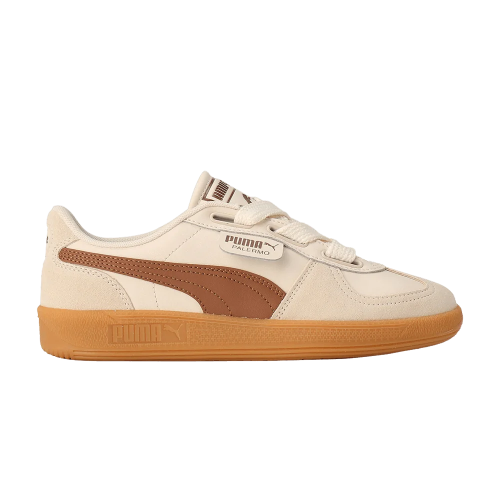 Krossovki-Puma-Wmns-Palermo-Wide-Lace-SD-Frosted-Ivory-Brown-Mushroom