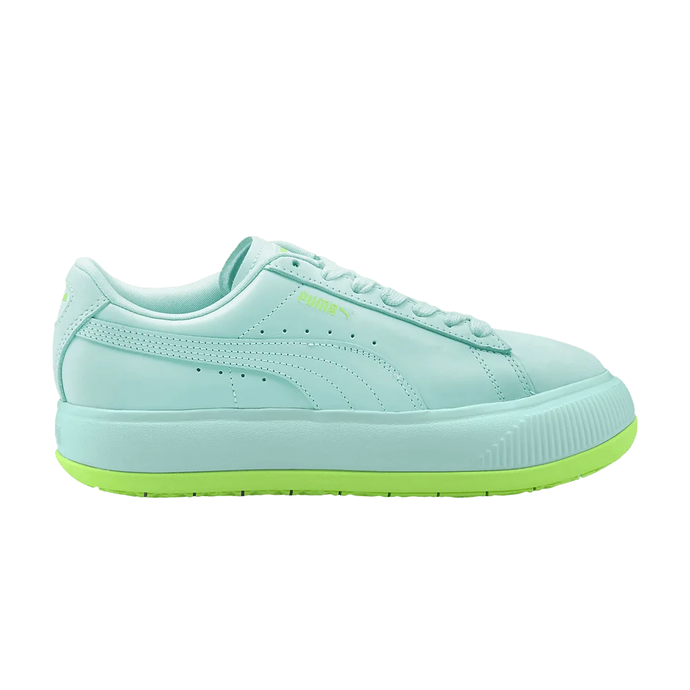 Кроссовки Puma Wmns Suede Mayu Mono 'Eggshell Blue Green Glare'