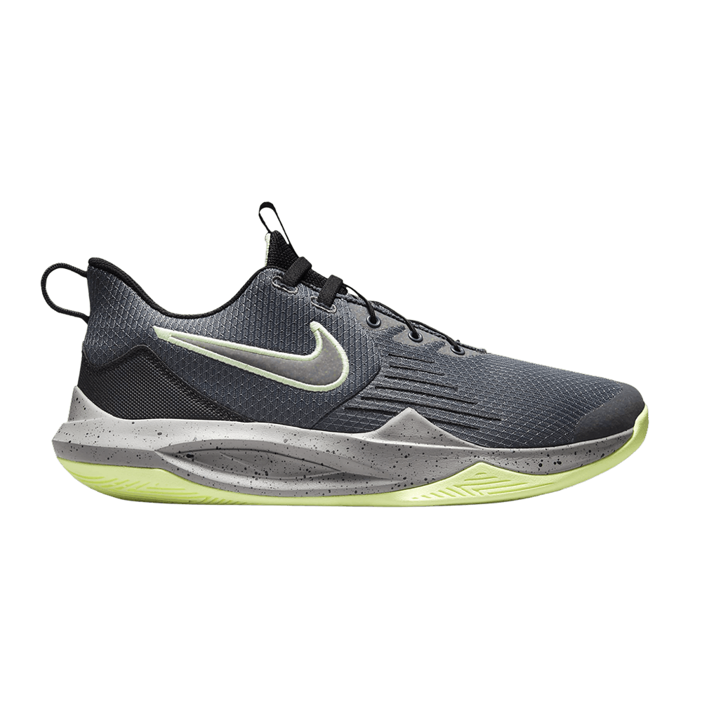 Кроссовки Nike Precision 5 FlyEase 'Iron Grey Barely Volt'