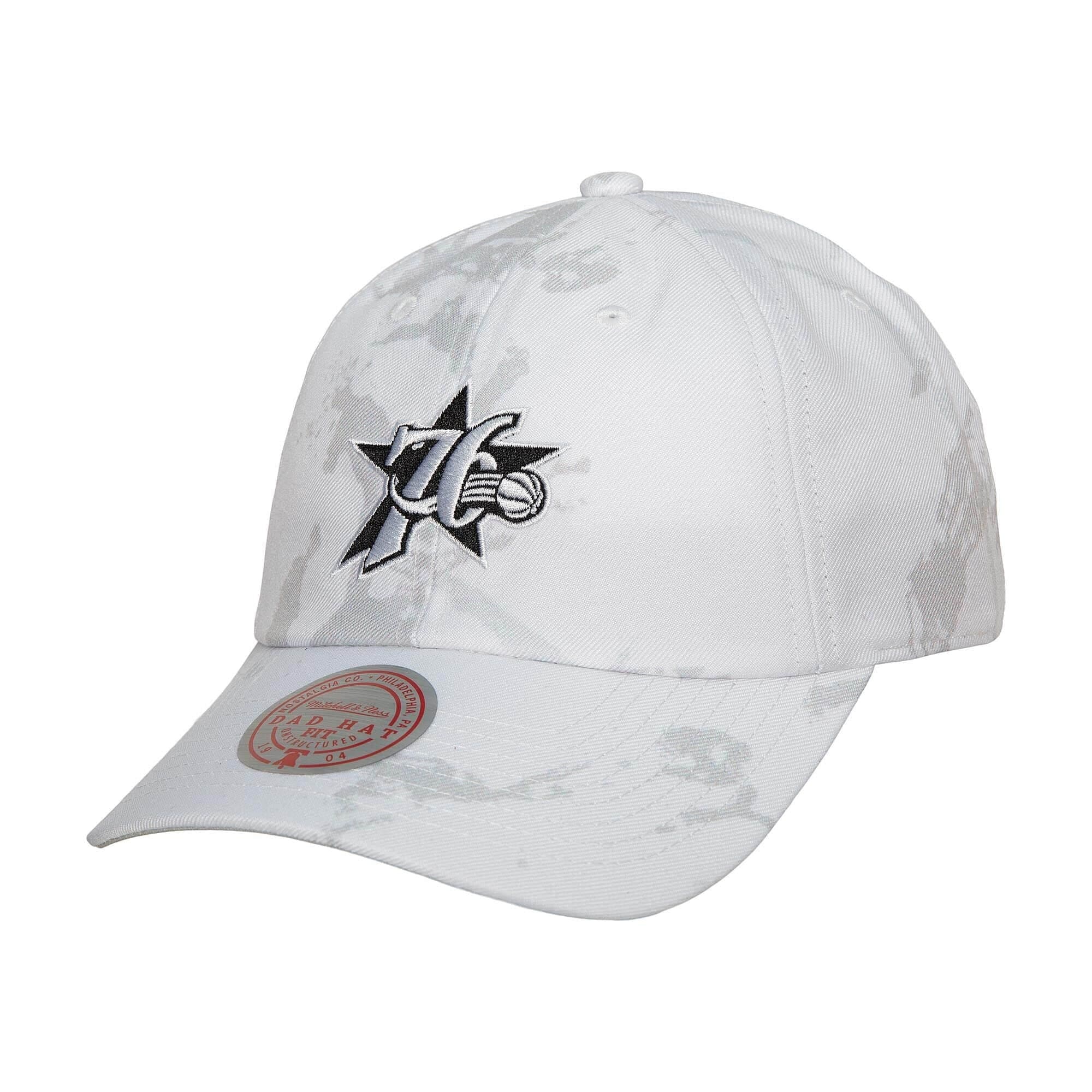 Бейсболка Mitchell & Ness Free Slice Strapback HWC Philadelphia 76ers