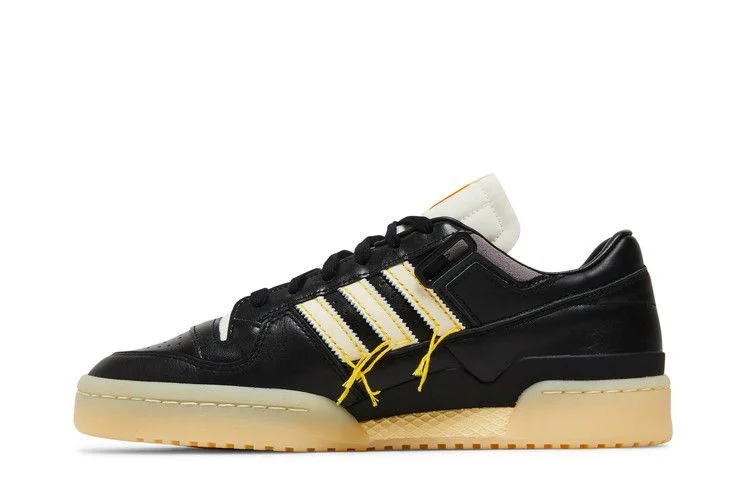 Кроссовки Adidas Forum 84 Low Premium 'Black Easy Yellow'
