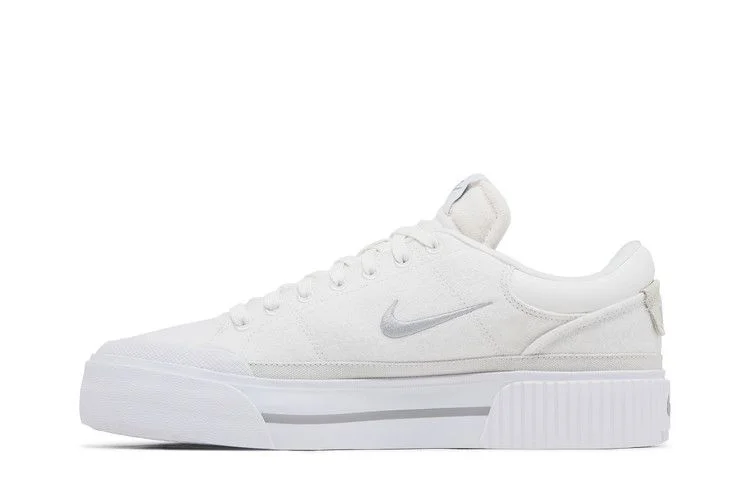 Кроссовки Nike Wmns Court Legacy Lift 'White Light Smoke Grey'