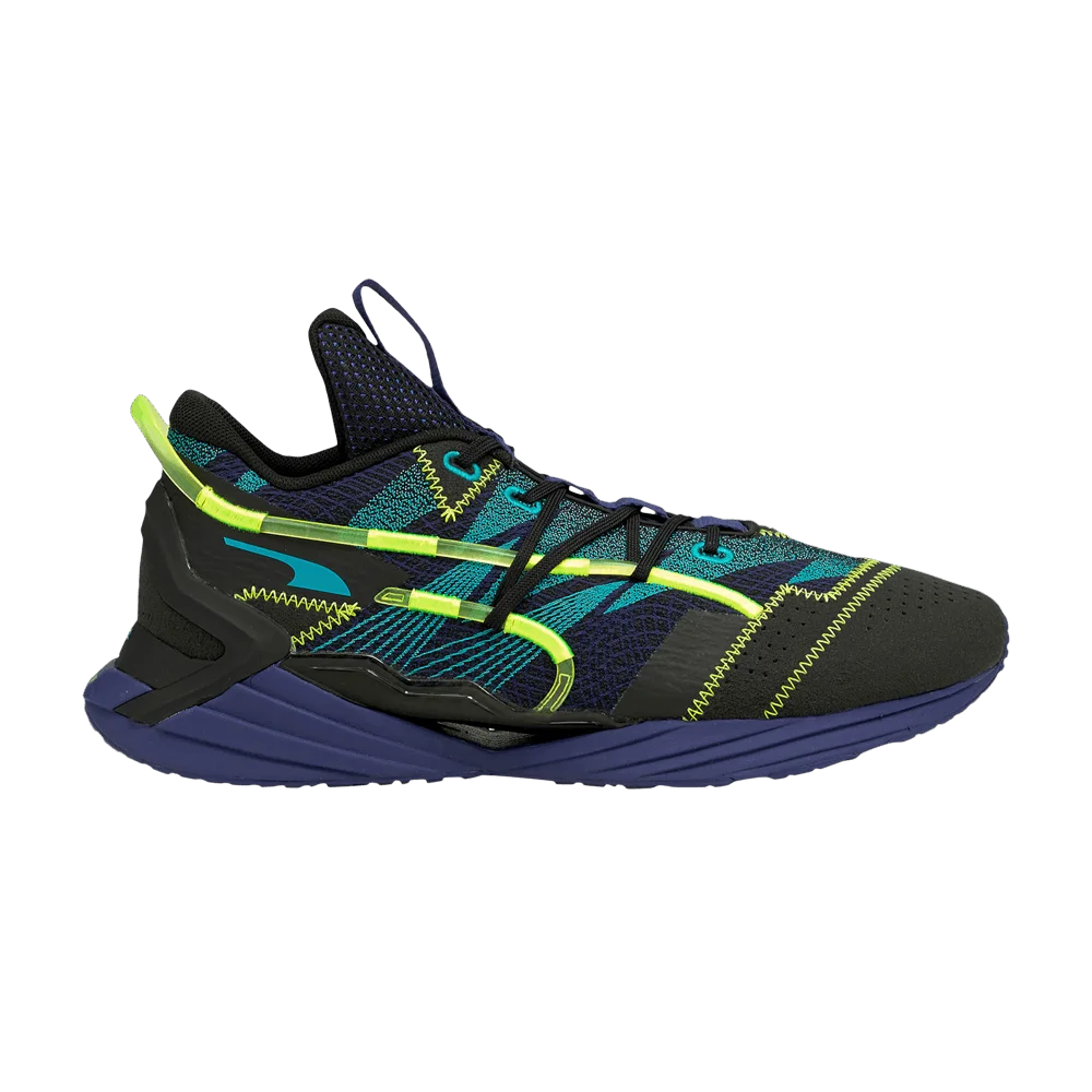 Krossovki-Puma-Ultra-Triller-Blue-Yellow-Alert