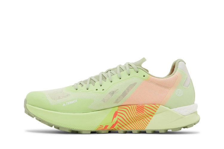 Кроссовки Adidas Terrex Agravic Ultra Trail 'Almost Lime Turbo'