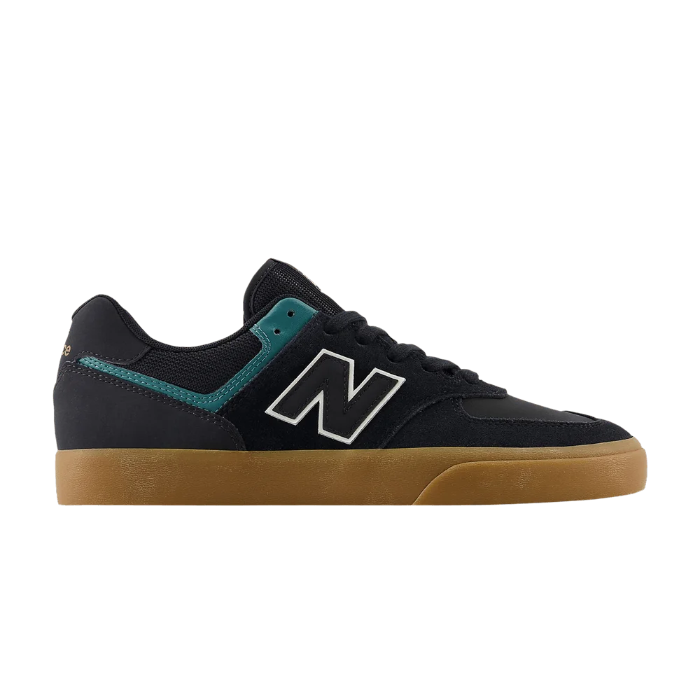 Krossovki-New-Balance-Numeric-574-Vulc-Black-Teal-Gum