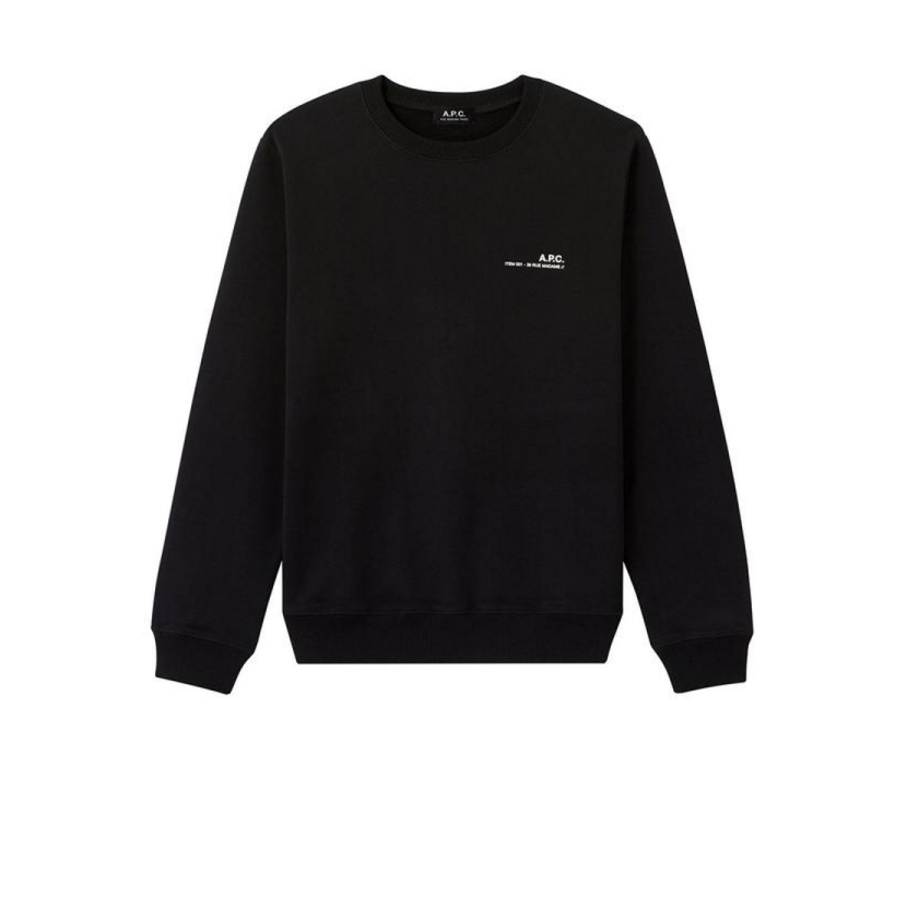 Свитшот A.P.C. Item Sweatshirt Black