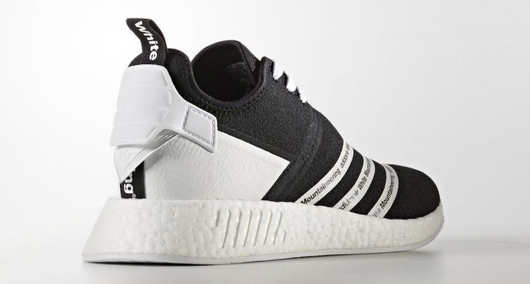 Кроссовки White Mountaineering x adidas NMD_R2 Primeknit 'Core Black'