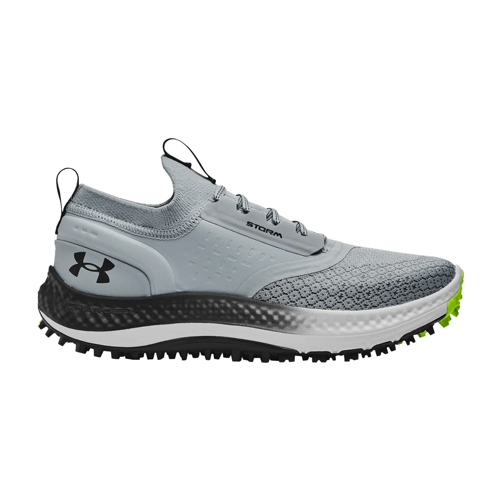 Кроссовки Under Armour Charged Phantom Spikeless Golf 'Harbor Blue Lime'
