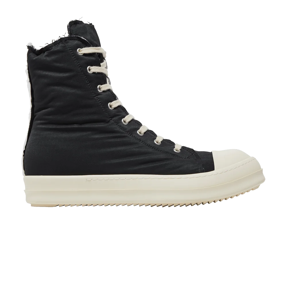 Krossovki-Rick-Owens-DRKSHDW-Gethsemane-Padded-High-Black-Milk