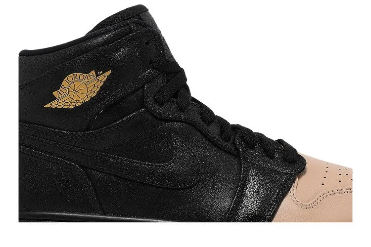 Кроссовки Wmns Air Jordan 1 Retro High Premium 'Dipped Toe - Black'