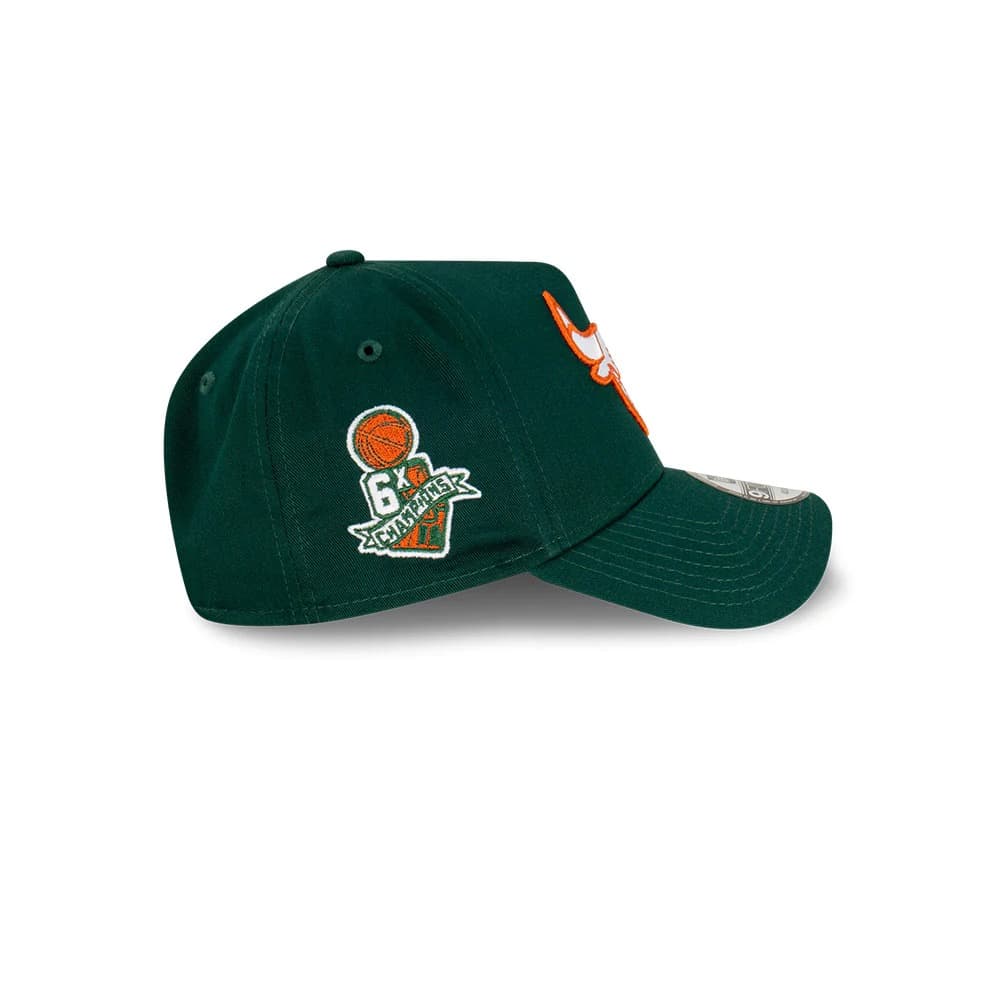 Бейсболка New Era Chicago Bulls 9FORTY A-Frame Copper Green NBA Snapback Hat