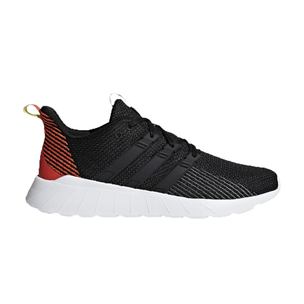 Кроссовки Adidas Questar Flow 'Core Black Orange'