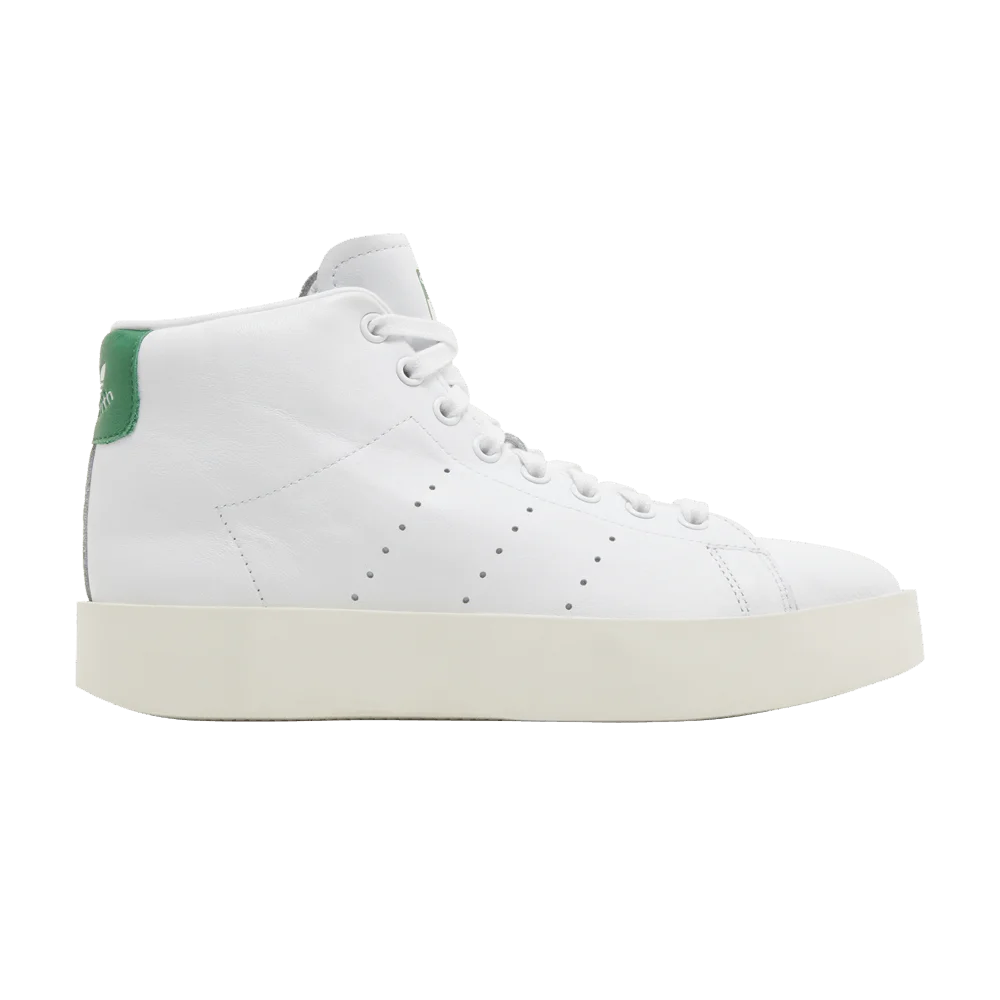 Кроссовки Adidas Wmns Stan Smith Bold Mid 'White Green'