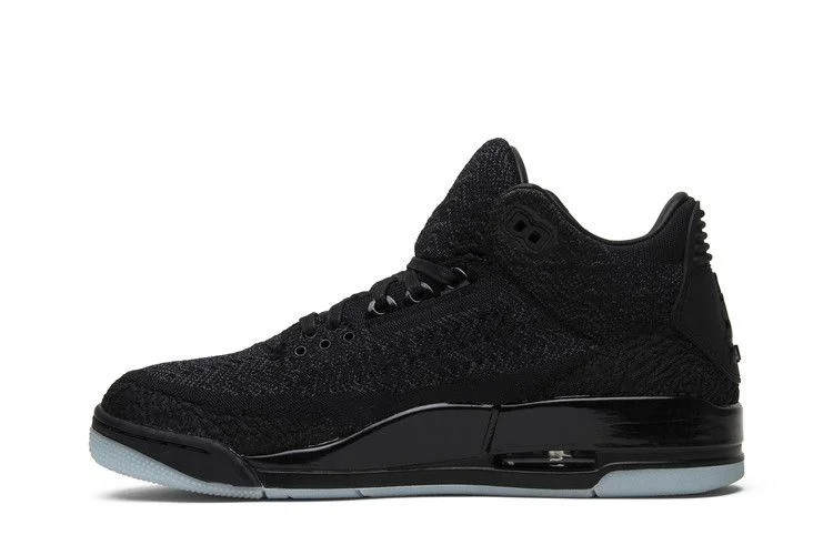 Кроссовки Air Jordan 3 Retro Flyknit 'Black'