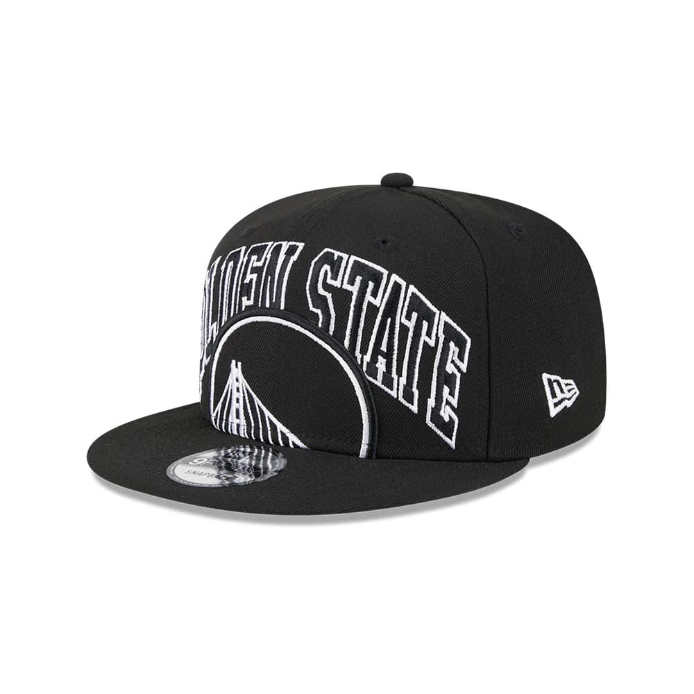 Бейсболка New Era Golden State Warriors 2024 Tip Off Black 9FIFTY NBA Snapback Hat