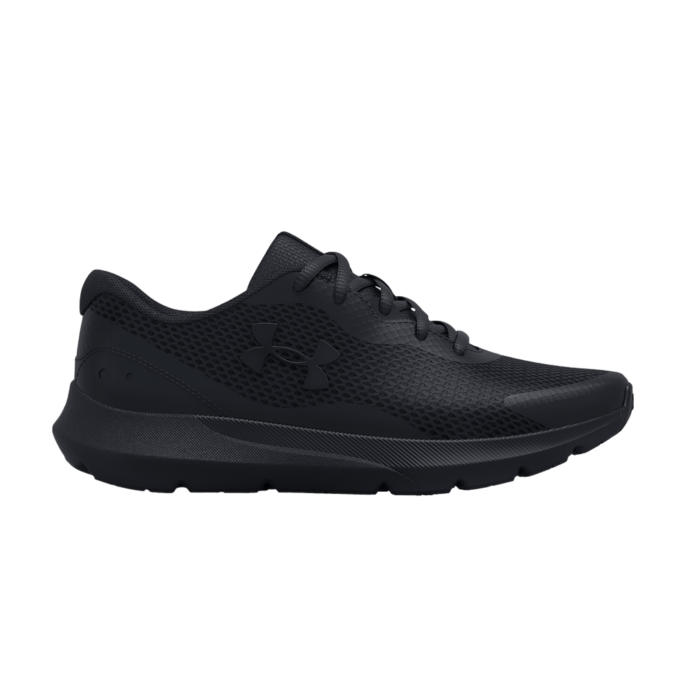 Кроссовки Under Armour Surge 3 GS 'Triple Black'