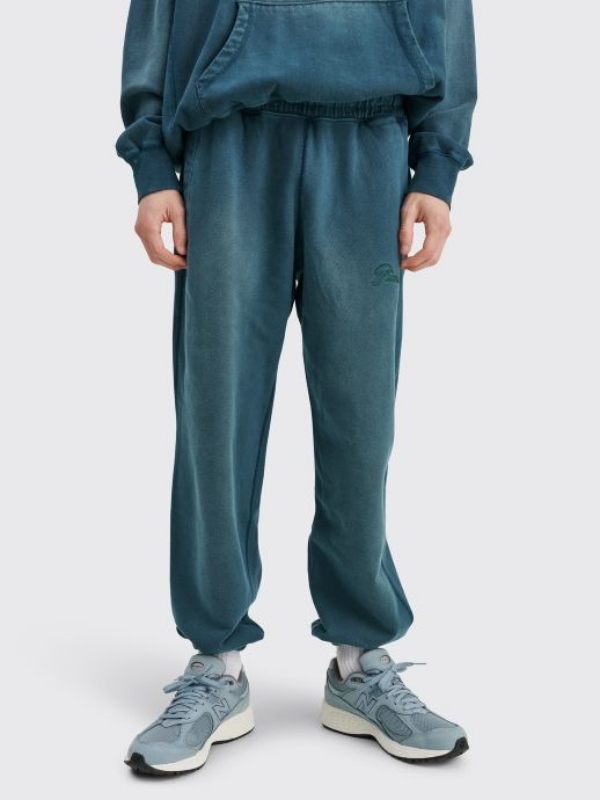 Спортивные штаны Awake Sunbleached Logo Sweatpants Blue