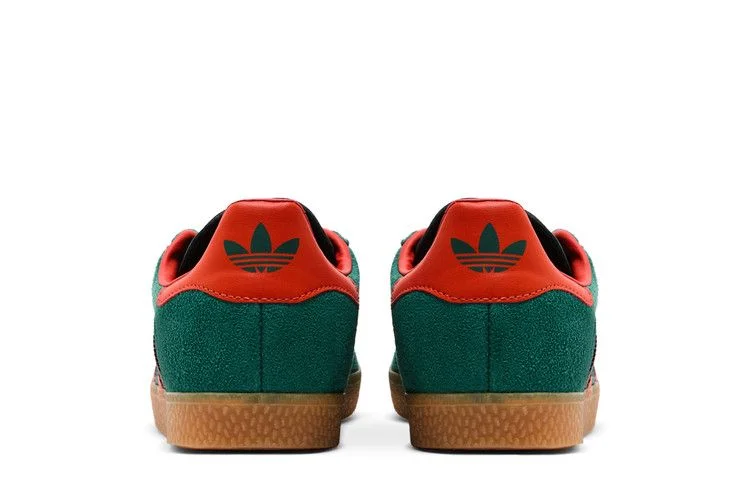 Кроссовки adidas Gazelle J 'Collegiate Green Preloved Red'