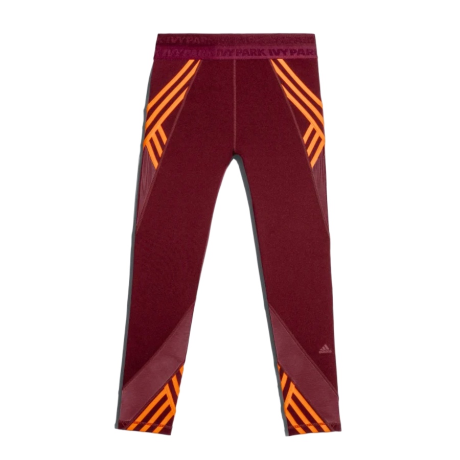 Тайтсы adidas Ivy Park 7/8 Tights Maroon/Solar Orange