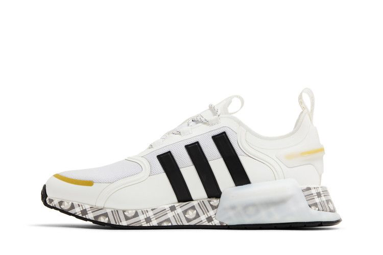 Кроссовки Adidas NMD_R1 V3 'White Gold Plaid'
