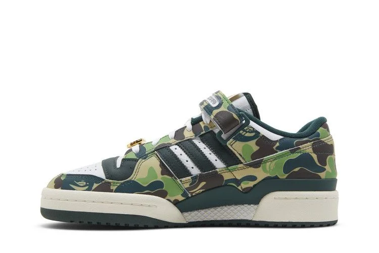 Кроссовки BAPE x adidas Forum Low 84 '30th Anniversary - Green'