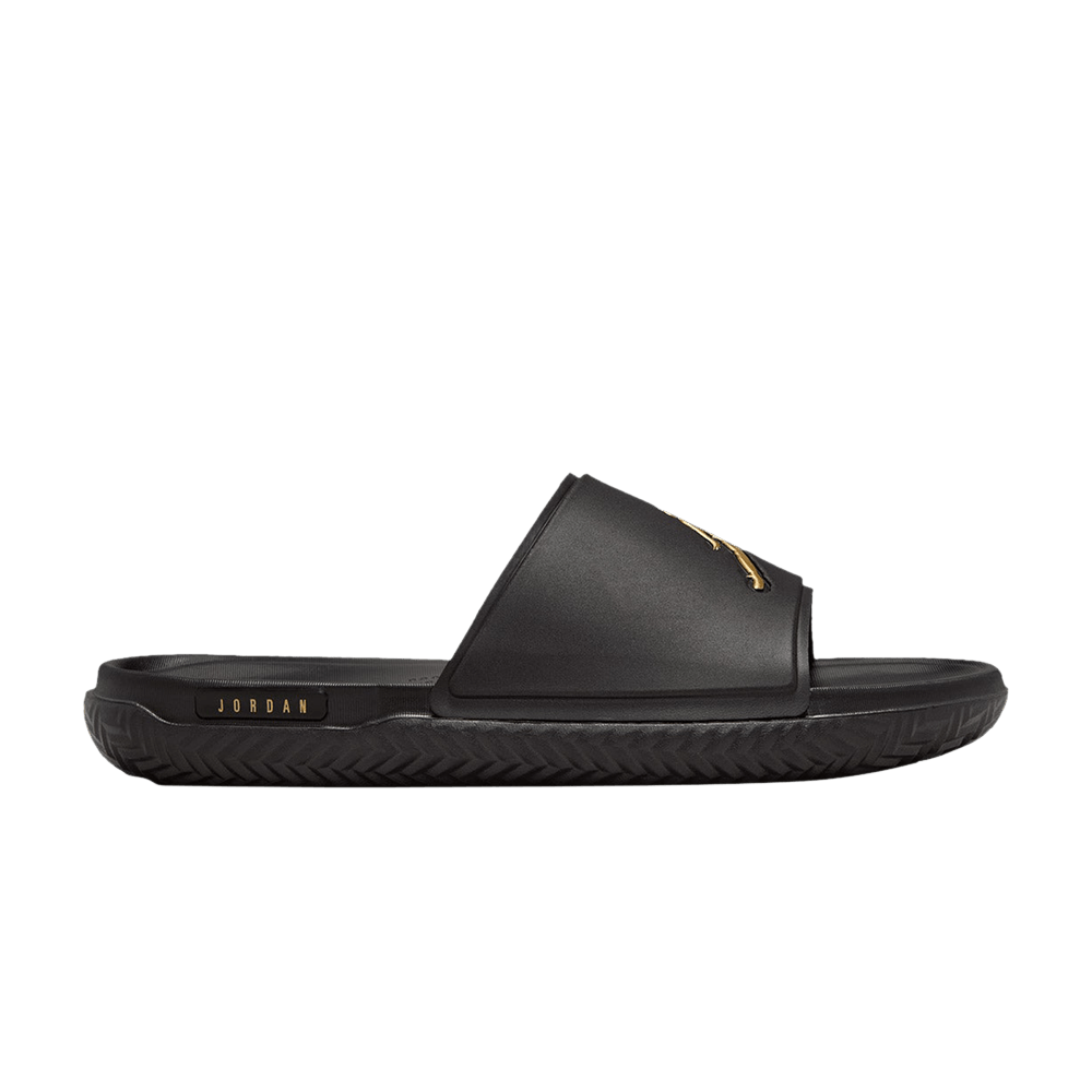 Air Jordan Jumpman Slide 'Black Metallic Gold'