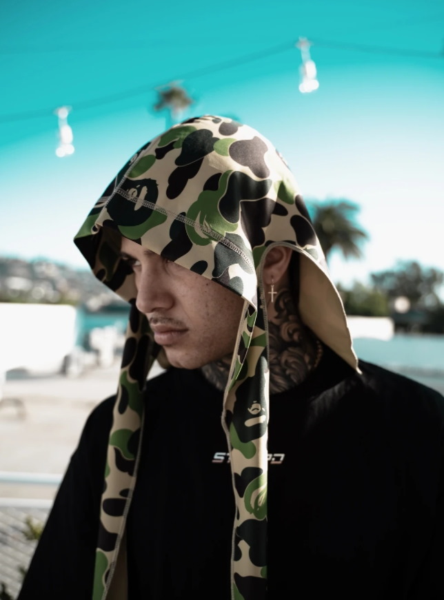 Дюраг BAPE ABC Du-Rag Green
