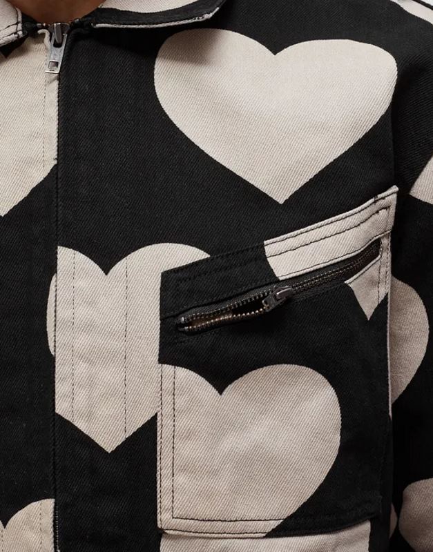 Куртка Awake Hearts Harrington Jacket Black