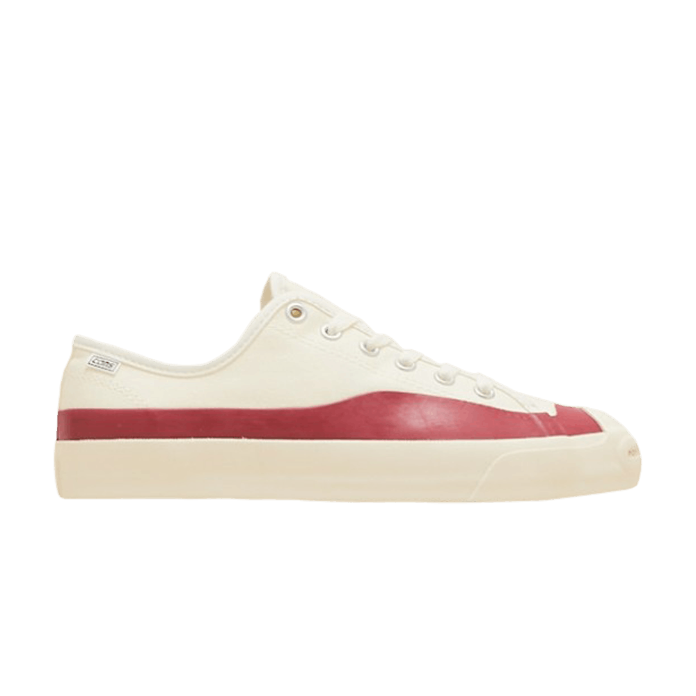 Pop Trading Company x Converse Jack Purcell Pro Low 'Egret Red'