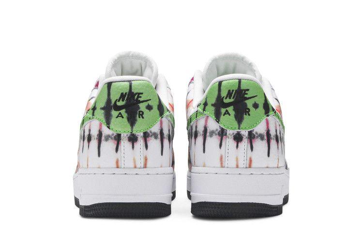 Кроссовки Nike Wmns Air Force 1 'Black Tie Dye'