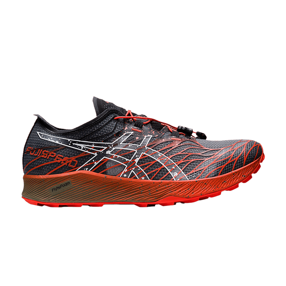 Кроссовки ASICS Fuji Speed 'Black Cherry Tomato'