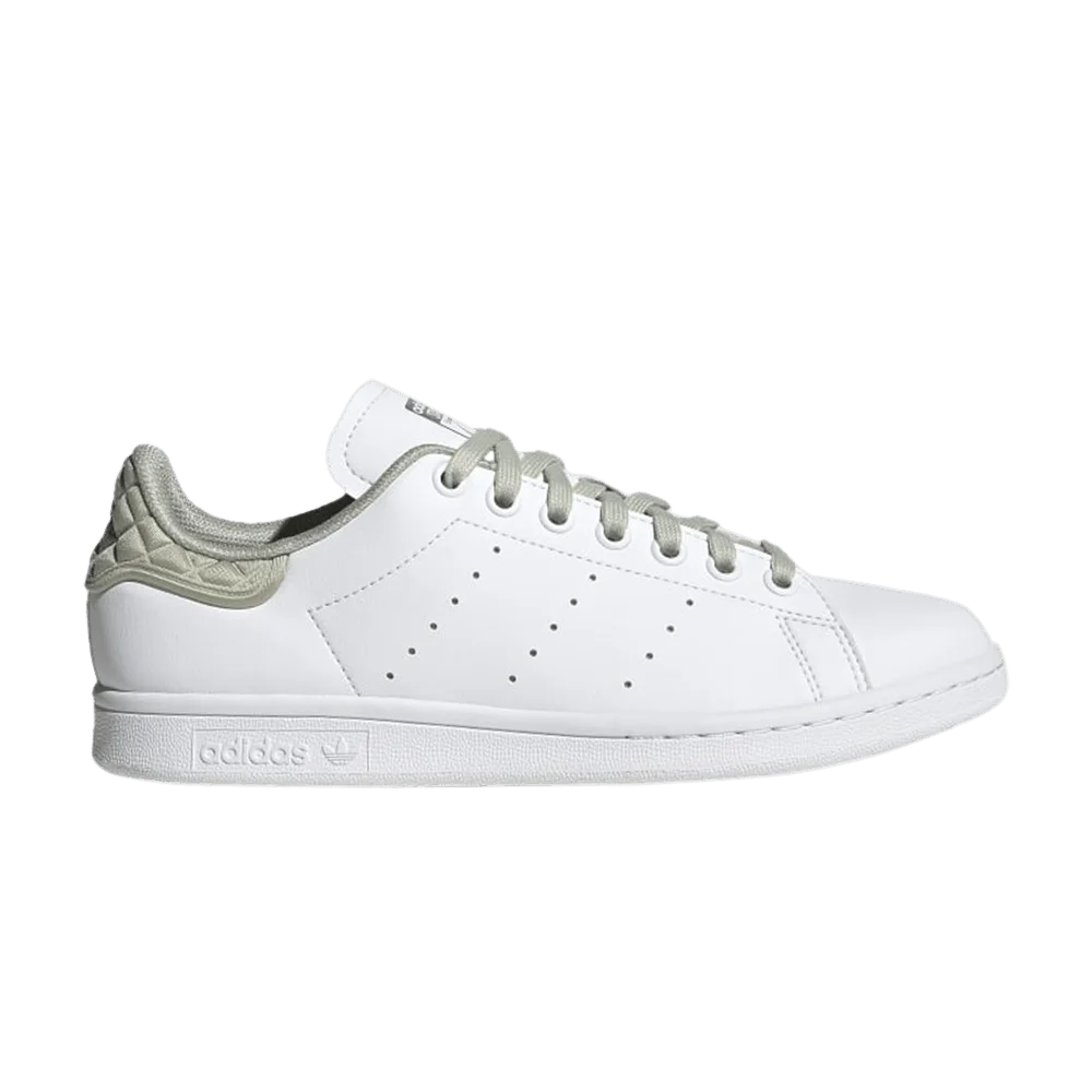Krossovki-adidas-Wmns-Stan-Smith-White-Matte-Silver-Quilted