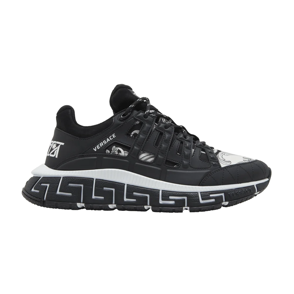 Krossovki-Versace-Trigreca-Black-White