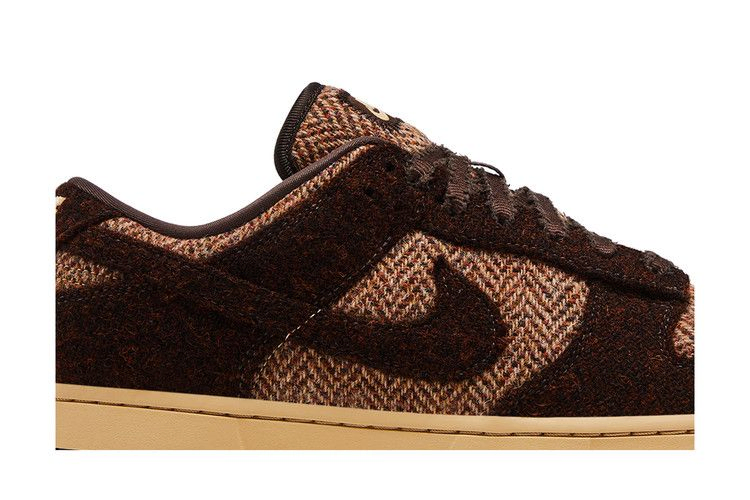Кроссовки Harris Tweed x Nike Wmns Dunk Low 'Sesame'