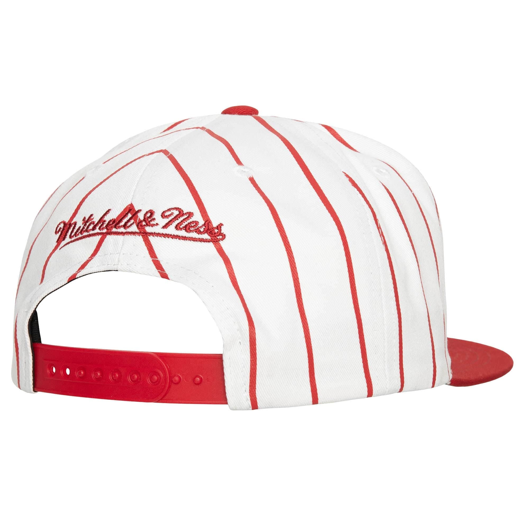 Бейсболка Mitchell & Ness Retro Pinstripe Snapback HWC Miami Heat Hat