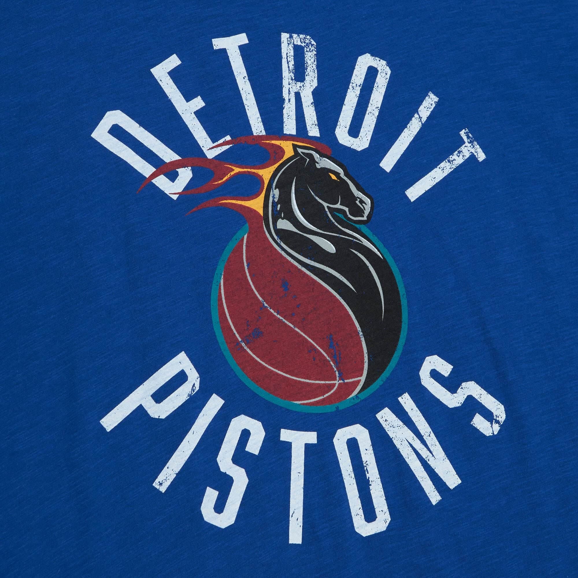 Футболка Mitchell & Ness Legendary Slub SS Detroit Pistons Blue T-Shirt