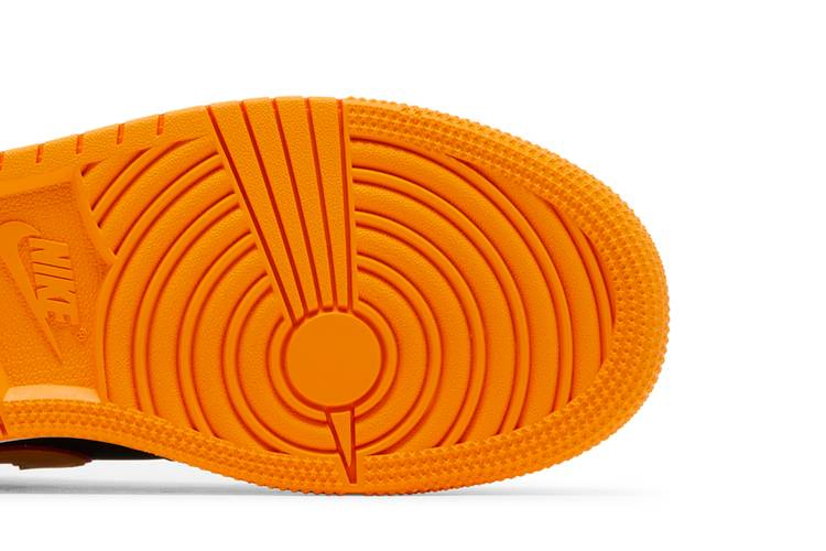 Кроссовки Air Jordan 1 Mid SE GS 'Vivid Orange'