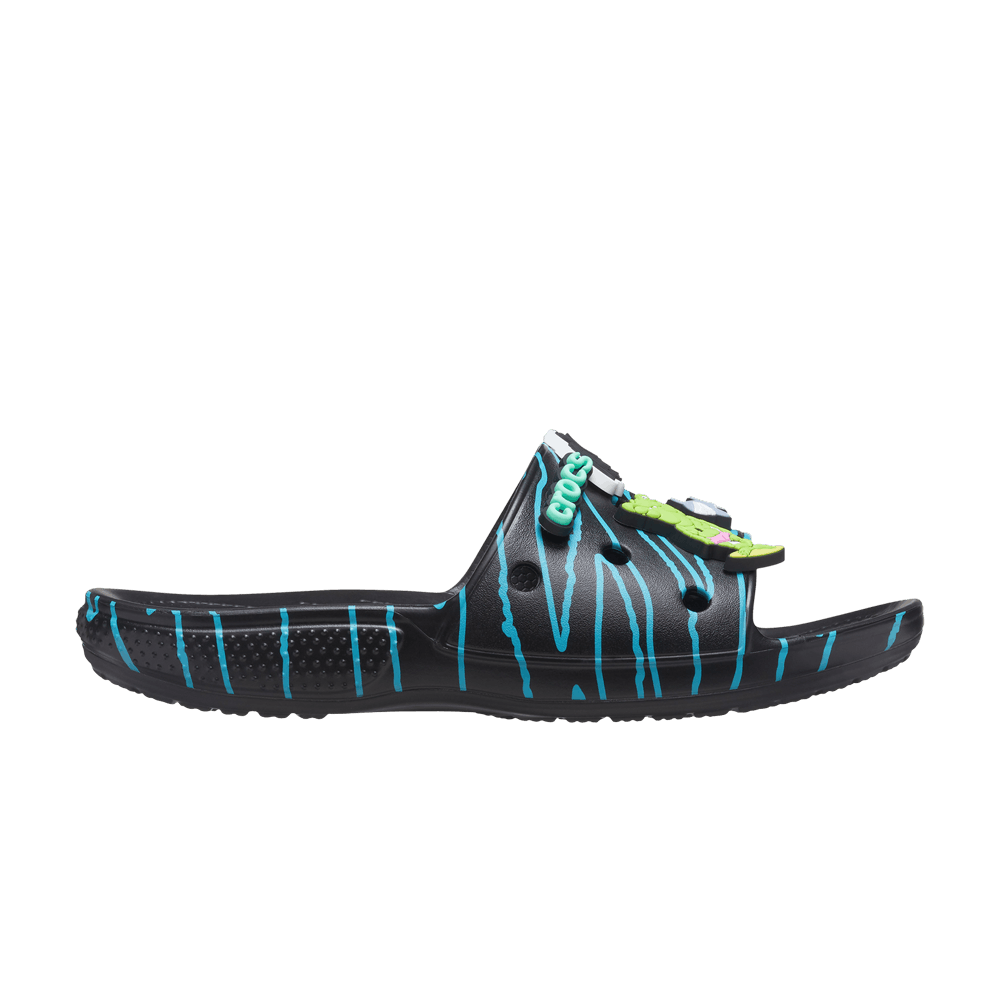 Кроссовки Crocs Ron English x Classic Slide 'Black'